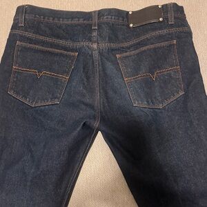 Valentino Men's Deep Indigo Straight Jeans